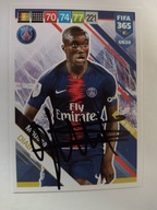 Karta panini autograf PSG Musa Diaby Fifa 365