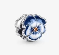 zawieszka błękitny bratek charms nowość 2022