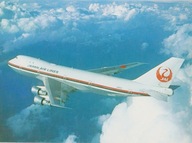SAMOLOT - BOEING B747-LR - JAL - JAPAN AIR LINES - JAPONIA