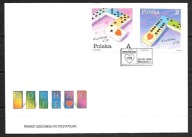 *FDC ROCZNIK 1999 Fi 3596-97 kas. KOCHAM CIĘ / komplet