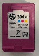 HP WKŁAD TUSZ GŁOWICA 304XL N9K07A KOLOR ORYGINAŁ PUSTY