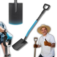 SZPADEL ŁOPATA CELLFAST OSTRY OGRODOWY DO TRAWNIKA GLEBY 119,5cm 40-203