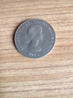 N= MONETA-WIELKA BRYTANIA = KRÓLOWA ELŻBIETA II + CHURCHIL