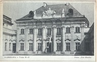 Pocztówka Warszawa Trasa W-Z Pałac pod Blachą