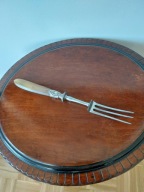 Stary , duży widelec do mięs