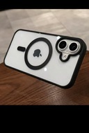 Etui do iPhone 11/12/13/14/15/16 z MagSafe Plecki Przeźroczyste Czarny