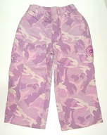 MORO spodnie Bojówki na PODSZEWCE r. 86-92/18-23m.