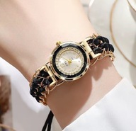 Damski zegarek Czarno-złoty Dziękuję za kolejny wspólny rok z WOŚP