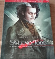 Sweeney Todd demoniczny golibroda - reż. Tim Burton 2dvd edycja specjalna