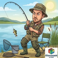 KARYKATURA HOBBY ze Zdjęcia - Plakat A3 + Antyrama Gratis| Walentynki