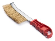 Szczotka druciana mosiężna REDATS do rdzy felg metalu warsztatowa 04-00-69