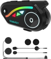 JA2 INTERKOM MOTOCYKLOWY SWAREY V8 ZESTAW SŁUCHAWKOWY BLUETOOTH RADIO FM