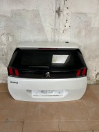 KLAPA BAGAŻNIKA PEUGEOT 5008 II KOMPLETNA KWED BIAŁA PERŁA