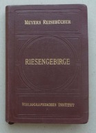 KARKONOSZE, Riesengebirge, Meyers Reiseführer (przewodnik Meyersa), 1926