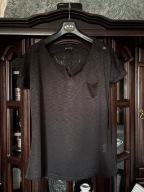 Laura Scott - nowa w głębokiej czerni koronka wstawki na ramionach 38/40!