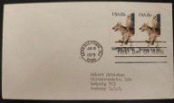 !! ZWIERZĘTA PSY - USA 1979 - KOPERTA FDC - STAN BDB !!