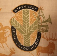 HORICE - STATNILESY - LESNI ZAVOD HORICE PIĘKNA MATERIALNA SERWETKA, CZECHY