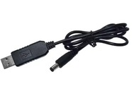 Kabel ACS DC 2.1x5.5mm USB 5V-9V PRZETWORNICA