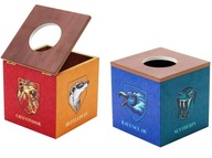 DREWNIANY POJEMNIK PUDEŁKO NA CHUSTECZKI CHUSTECZNIK HARRY POTTER