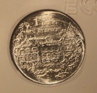 RYBNIK 2007 - 1 DUKAT RYBNICKI GCN MS65 - SREBRO, SKRĘTKA, NAKŁAD 250 SZTUK