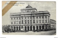 Warszawa KRAKOWSKIE Przedmieście 1918r. Pałac STASZICA Feldpost 8991