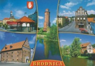 BRODNICA - RYNEK - RATUSZ - ZAMEK - WIEŻA - BRAMA - SPICHLERZ - HERB