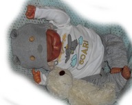 Zestaw body-bluzka Dumbo + spodnie dresowe 68 cm #171