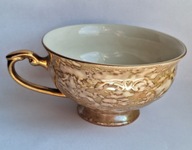Filiżanka z elementami złocenia PORCELANA TUŁOWICE 150 ml