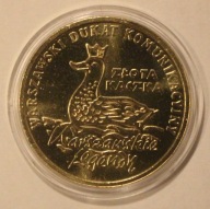ZŁOTA KACZKA - WARSZAWSKI DUKAT KOMUNIKACYJNY - MENNICA POLSKA