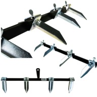 ZNACZNIK OGRODOWY REGULOWANY DO SIEWU GRZĄDEK 4-ZĘBNY 50 CM