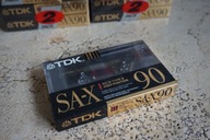 KASETA KOLEKCJONERSKA TDK SA-X90SE 1 sztuka FOLIA NOWA 1990r.