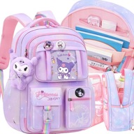 DUŻY PLECAK SZKOLNY TORNISTER DLA DZIEWCZYNKI KLASA3-6WIELOKOMORY DO SZKOŁY