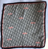 Vacay chustka gawroszka jedwab silk 50x50