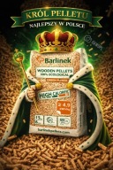 Pellet drzewny Barlinek paleta 990 kg, CAŁA POLSKA, DOSTAWA GRATIS !