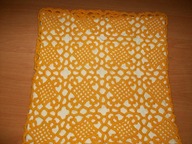 POSZEWKA na poduszkę RETRO GLAMOUR rękodzieło 38cm