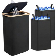 KOSZ SKŁADANY NA BUTELKI KAUCYJNE PUSZKI SEGREGACJA 100L + 2 TORBY WYMIENNE