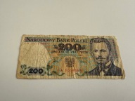 200 złotych Polska; 1986 P#145 stan F