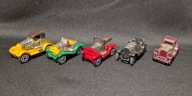 MODELE AUTKA VINTAGE RESORAKI CABRIO FORD MODEL T - FERRERO 1:87 5 SZTUK