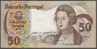 Portugalia 50 escudos 1980 - Maria - stan bankowy UNC