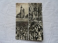 KRAKÓW KOŚCIÓL MARIACKI 3 PIECZĄTKI TURYSTYCZNE Z KRAKOWA