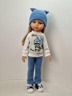 Ubranko komplet zestaw dla lalki Paola Reina 32cm dres 3w1