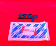 NOWY emblemat znaczek logo napis Polski Fiat 126p 126 ST FL ORYGINALNY