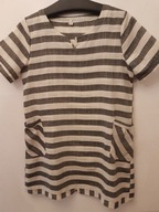 LNIANA SUKIENKA R.S\M/38/40 TUNIKA ORYGINALNA LEN