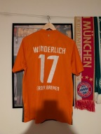 Koszulka wyjazdowa Werder Brema Nike 2011/2012 #17 Wunderlich (Rozmiar M)