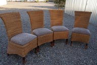 Krzesło Ogrodowe Rattanowe