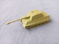 Żołnierzyki jagdtiger zielony PRL 1:72