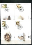 A51478)WWF-FDC Ssaki: Algerien 972 - 975