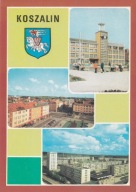 KOSZALIN - RATUSZ - PLAC BOJOWNIKÓW PPR - OSIEDLE "PRZYLESIE" - HERB