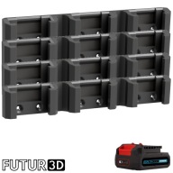 Uchwyt potrójny na akumulator Erbauer 12V EXT DualVolt z blokadą