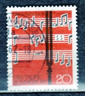 NIEMCY ( NRF ) - seria kasowana z 1962 roku. X 1511